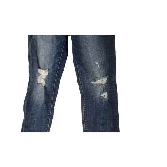 Buckle Women's Skinny Jeans - Dark Blue - Picture 5 of 10